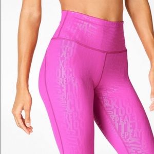High-waisted Printed Powerhold 7/8 legging
